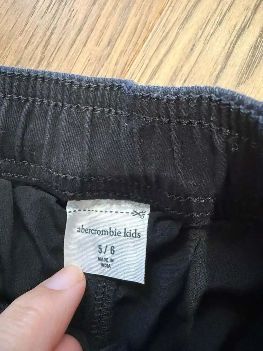 abercrombie kids youth black